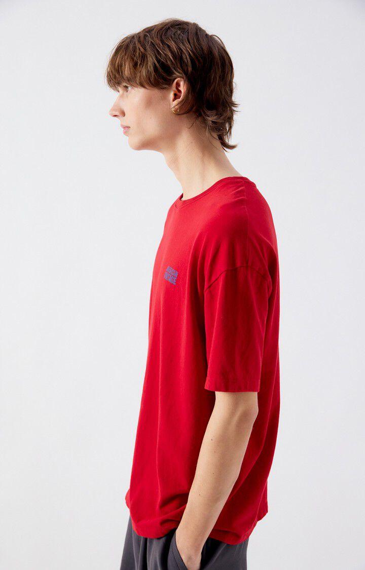American Vintage Ykobow T-Shirt Herren Mohnrot
